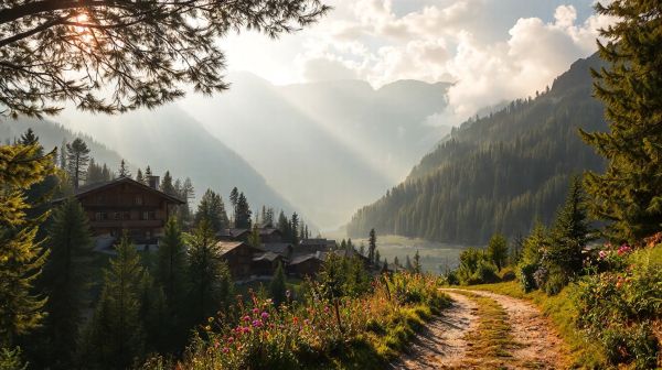 Top destinations en montagne pour se ressourcer naturellement